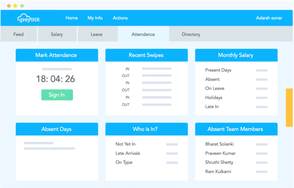 time and attendance management software in UAE