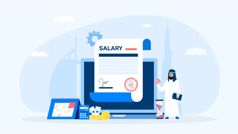 salary certificate format in UAE