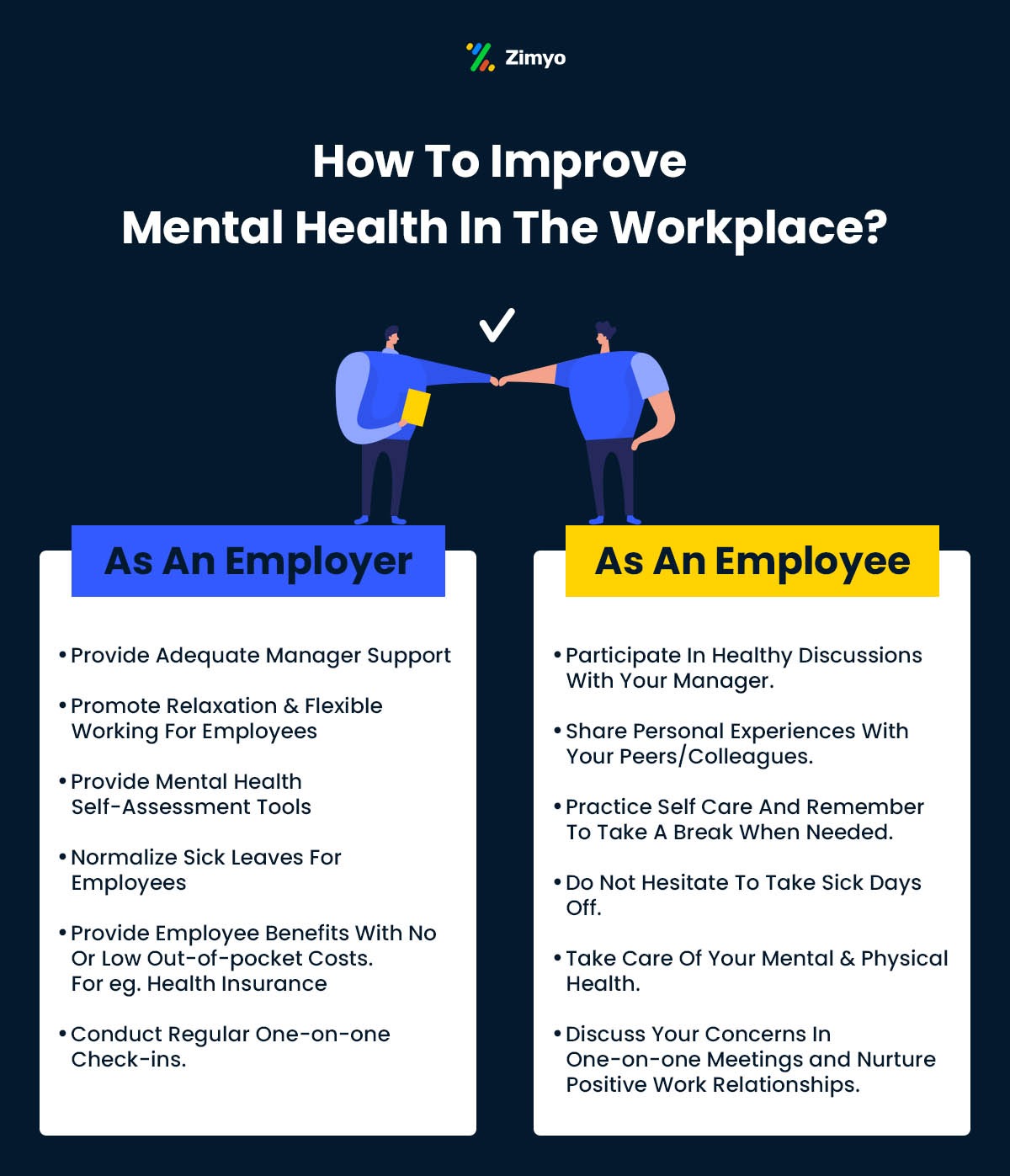 How Can Managers Promote Mental Health In The Workplace? – Zimyo HRMS