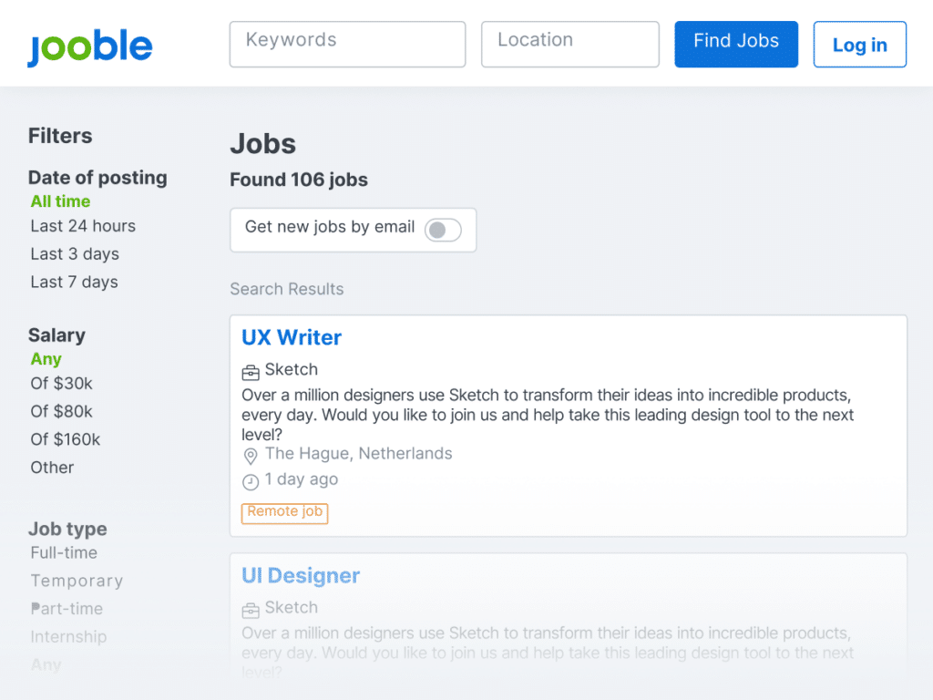 jooble top job portal