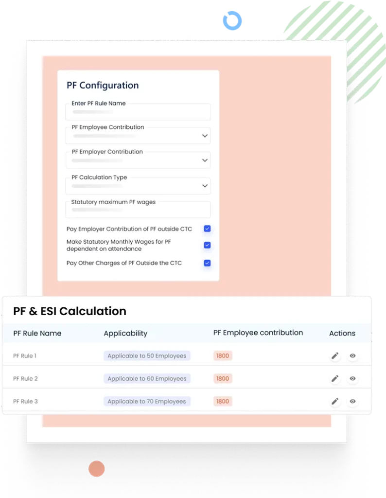 PF & ESI Computation 