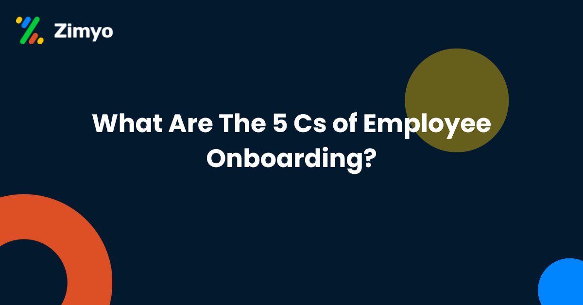 5cs of onboarding