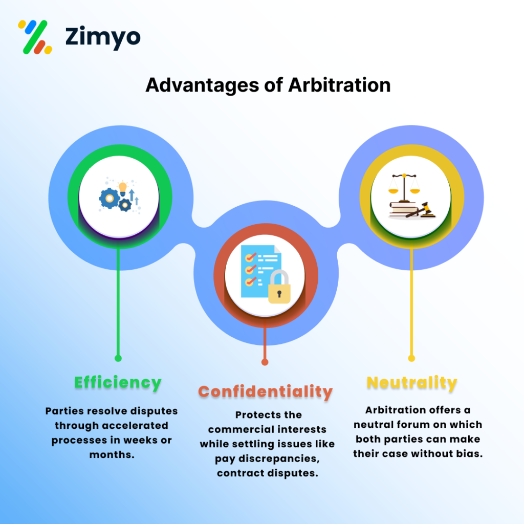 Advantages of arbitration