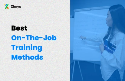 on the Job Training Methods