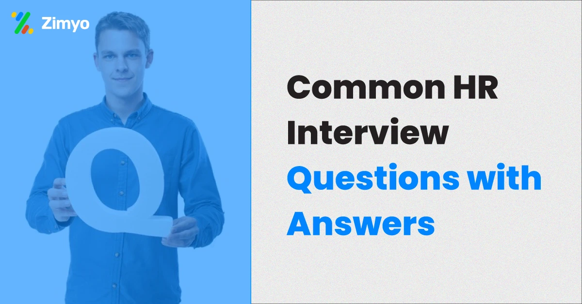 Common HR Interview Questions with Answers