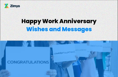 work anniversary wishes