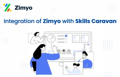 Integration of Zimyo HRMS with Skills Caravan LMS